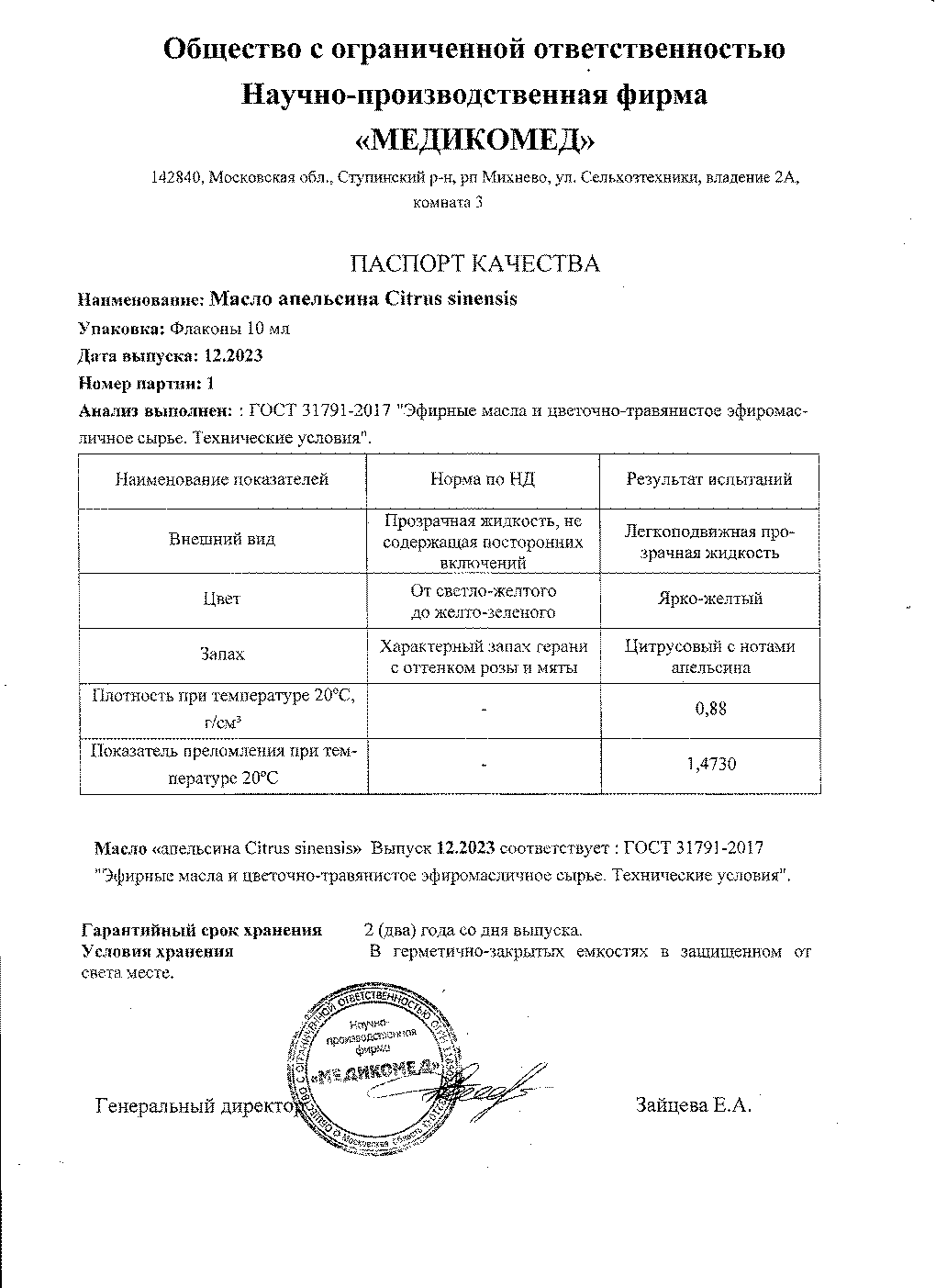 Паспорт №122023